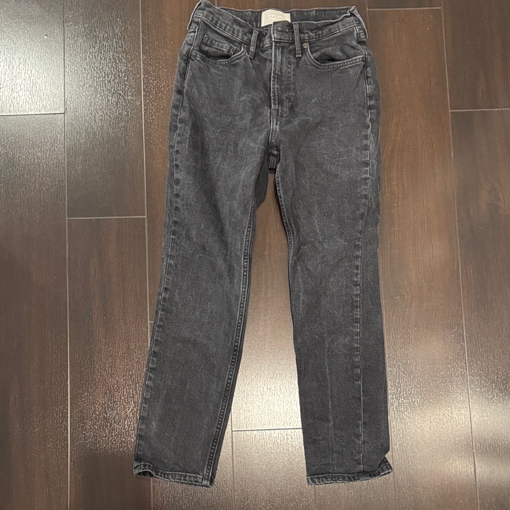 Everlane Charcoal Denim Jeans